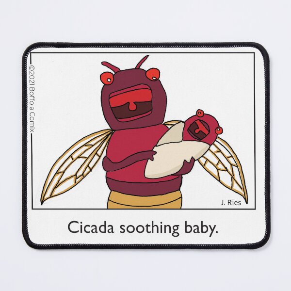 Item preview, Cicada Soothing Baby designed and sold by Boffola Comix Merch.