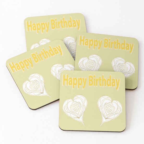 Item preview, Happy Birthday Hearts designed and sold by KazM.
