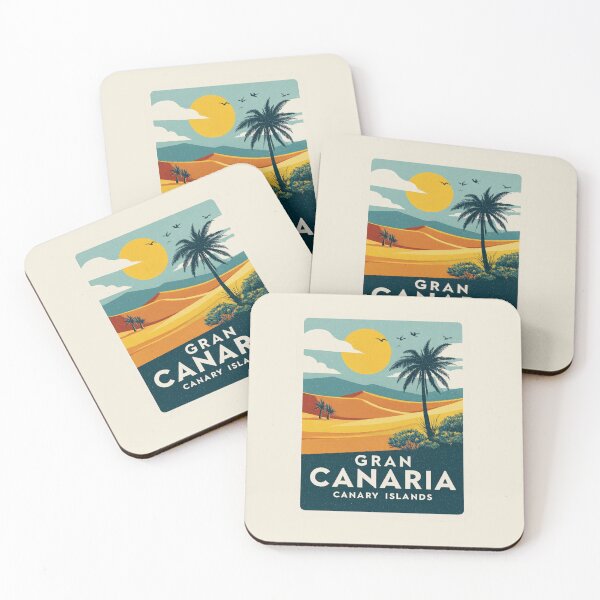 Item preview, Retro Gran Canaria Desert Design designed and sold by Blurbean.