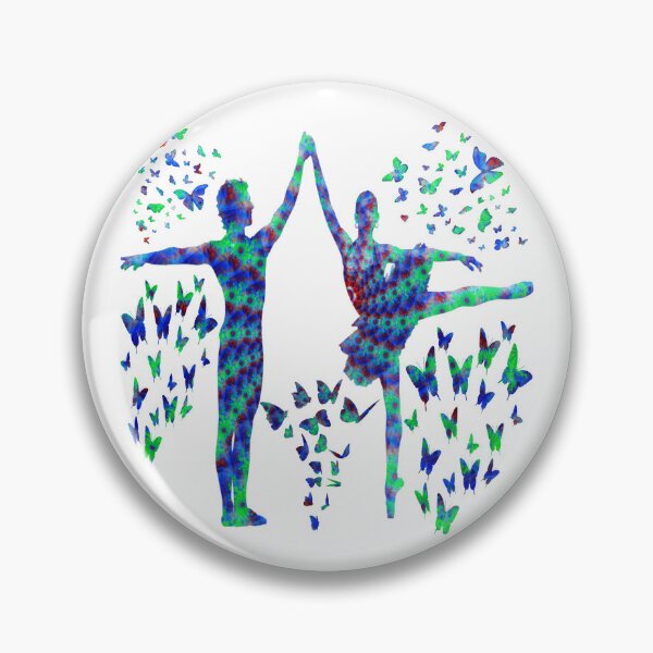 Item preview, Fractal Ballerina Couple Dancing designed and sold by natnat7w.