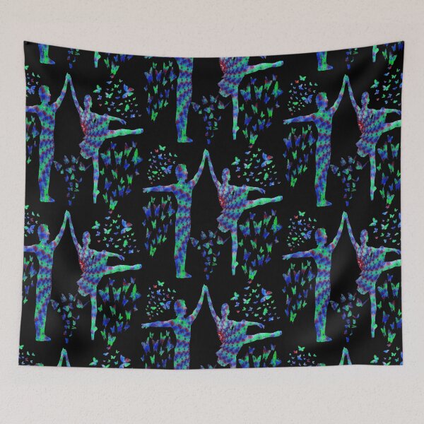 Item preview, Fractal Ballerina Couple Dancing designed and sold by natnat7w.