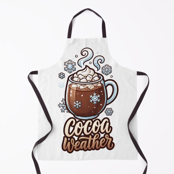 Item preview, COCOA WEATHER Cozy Hot Chocolate Mug designed and sold by Quillway.