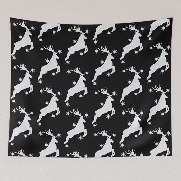 Item preview, CHRISTMAS REINDEER WHITE designed and sold by Pabhas.