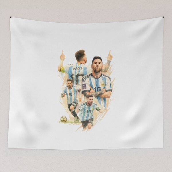 Item preview, Lionel Messi watercolor illustration art designed and sold by sabartgunpla.