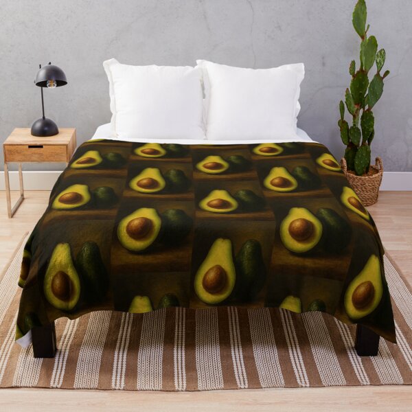 Item preview, Renaissance Avocado Art – Half & Whole Still Life designed and sold by Ceylon Luxe Collections.