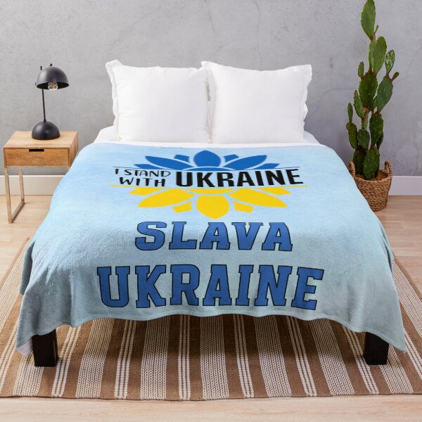 Item preview, I Stand With Ukraine – Sunflower of Hope - Slava Ukraine designed and sold by MysticOzzy.