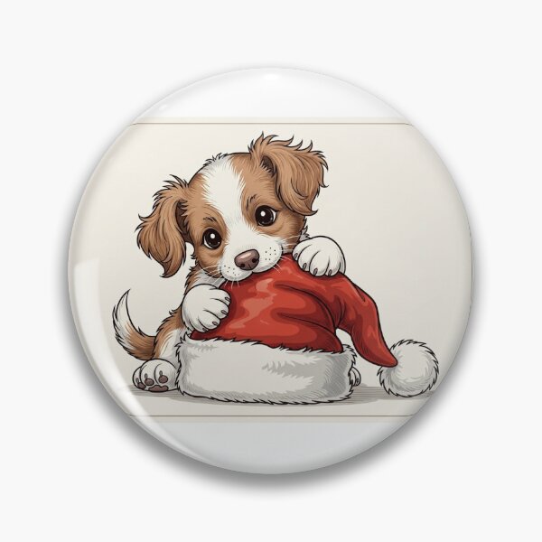 Item preview, Arte divertido de perros navideños designed and sold by mayatA-rt.