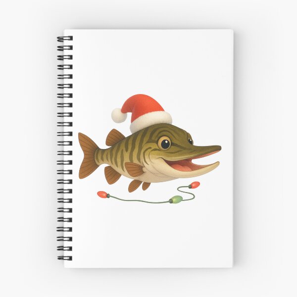 Item preview, Christmas Tiger Muskellunge Fish designed and sold by Sillytoe.