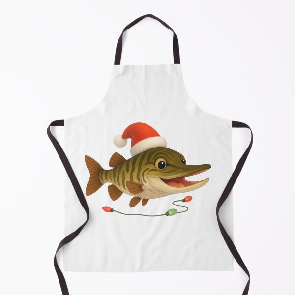 Item preview, Christmas Tiger Muskellunge Fish designed and sold by Sillytoe.