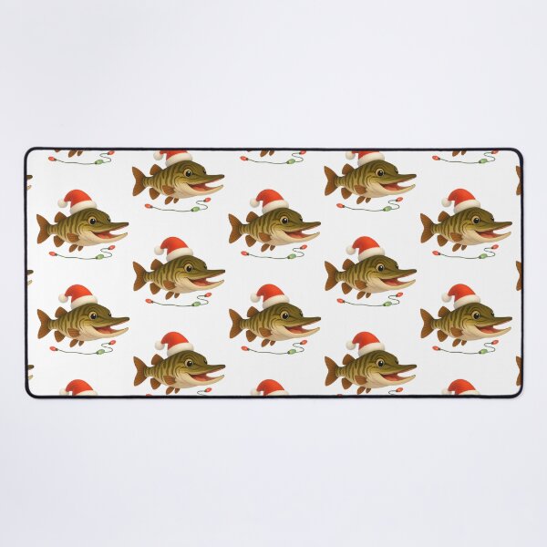Item preview, Christmas Tiger Muskellunge Fish designed and sold by Sillytoe.