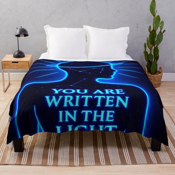 Item preview, Neon Cosmic Silhouette You Are Light designed and sold by HiteshArt111.