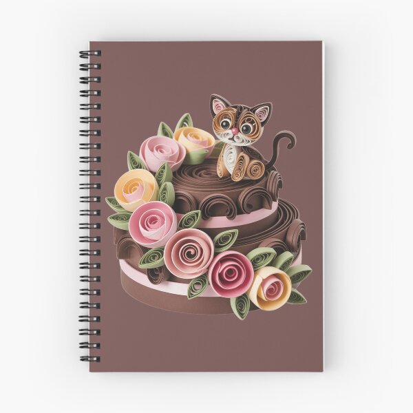 Item preview, Chocolate cake,style quilling. designed and sold by elegantpaterns.