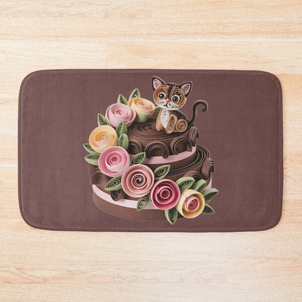Item preview, Chocolate cake,style quilling. designed and sold by elegantpaterns.