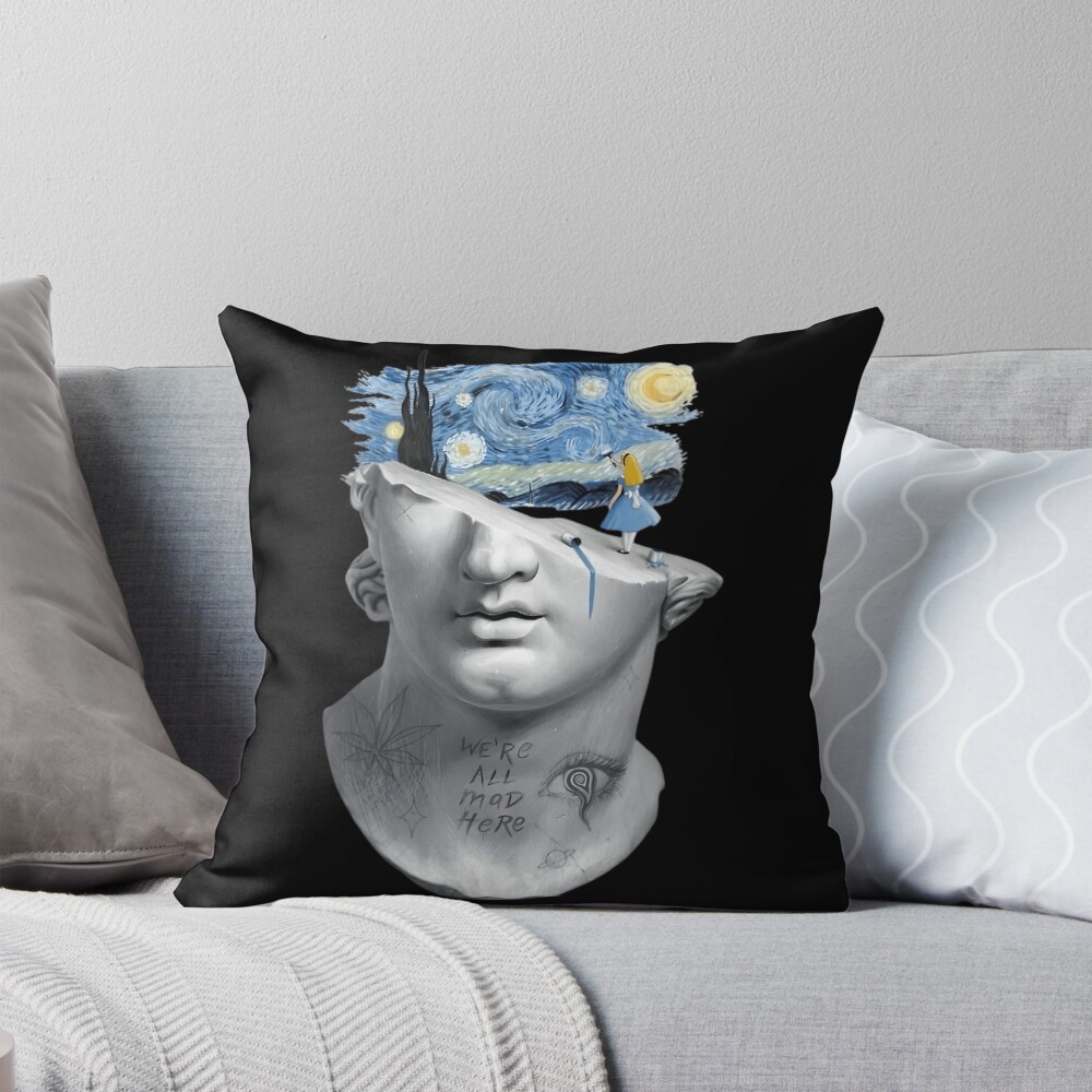 Item preview, Throw Pillow designed and sold by HauteTrend.