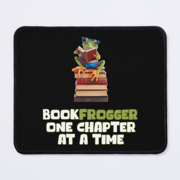 Item preview, Funny Reading Frog - BookFrogger One Chapter at a Time designed and sold by KArtcore.
