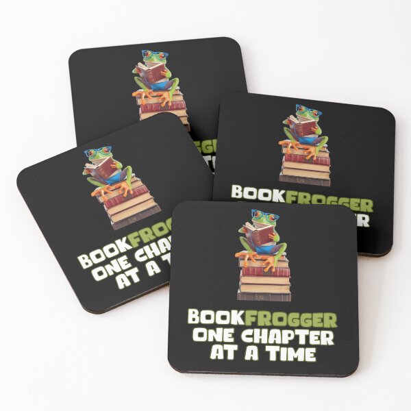 Item preview, Funny Reading Frog - BookFrogger One Chapter at a Time designed and sold by KArtcore.