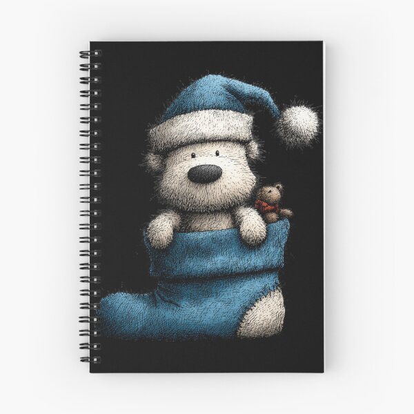 Item preview, Bear in a Holiday Stockin designed and sold by designt1shirts.