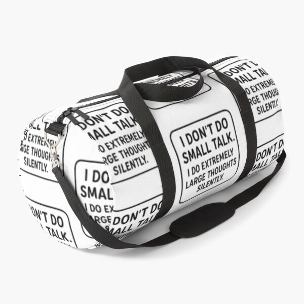 Item preview, No More small Talk designed and sold by Pachewba.