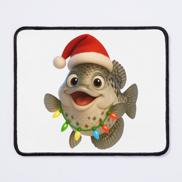Item preview, Christmas White Crappie designed and sold by Sillytoe.