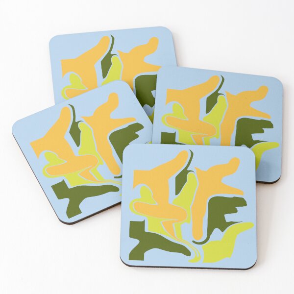 Item preview, Prehistoric Animals Abstract Artwork designed and sold by mavicfe.