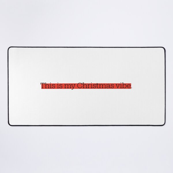 Item preview, This Is My Christmas Vibe Quote designed and sold by Kimmaii.
