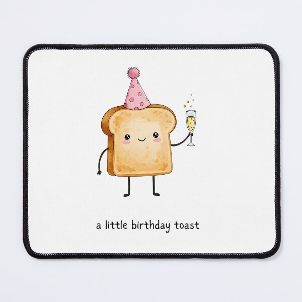 Item preview, A Little Birthday Toast designed and sold by stephenflashart.