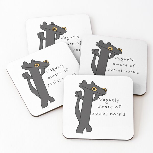Item preview, Vaguely Aware of Social Norms Funny Creature designed and sold by lea-lani.