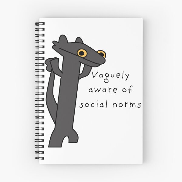 Item preview, Vaguely Aware of Social Norms Funny Creature designed and sold by lea-lani.