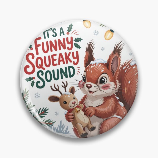 Item preview, Copy of It’s a Funny Squeaky Sound – Christmas Squirrel with Holiday Cheer designed and sold by DreamVibeShirt.
