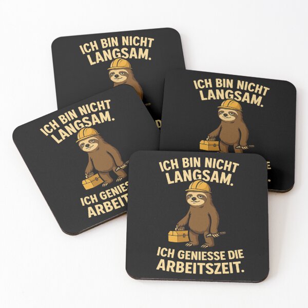 Item preview, I'm not slow, I enjoy working hours | Funny Sloth Handyman T-Shirt designed and sold by MOAVE-Design.