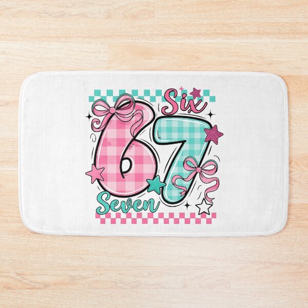 Item preview, Six Seven 6 7 valentines day Meme 67 Checkered valentines Day designed and sold by BornBorn.
