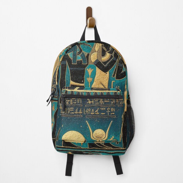 Item preview, Pharaoh and Horus Gods Panel | Egyptian Revival Art Deco Nouveau | Luxury Gallery Wall Art designed and sold by Vintage Poster Gallery.