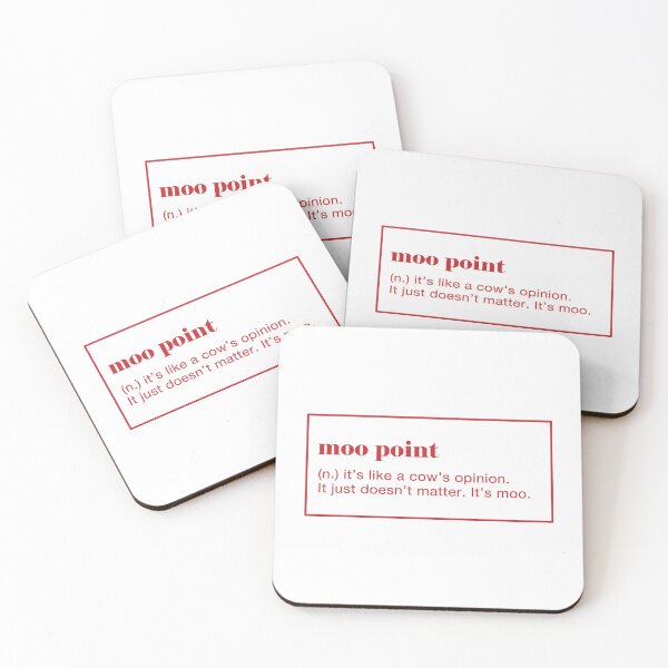 Item preview, Moo Point Definition.  designed and sold by CoCoArt-Ua.