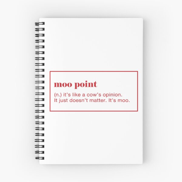 Item preview, Moo Point Definition.  designed and sold by CoCoArt-Ua.