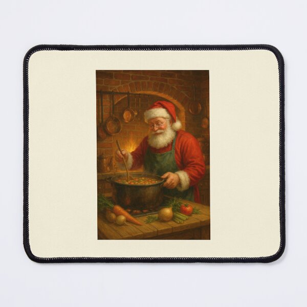 Item preview, Santa Making Soup in Frostwick Manor designed and sold by Novel Works Studio.