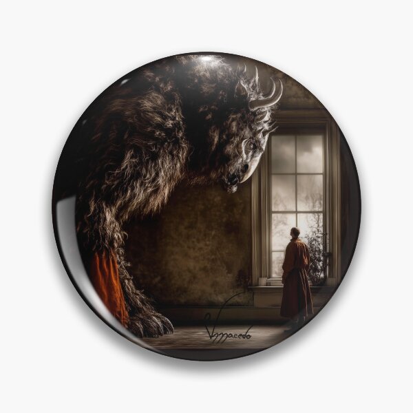 Item preview, Whispers Between Man and Monster designed and sold by Verademacedoart.