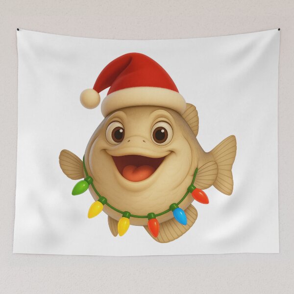 Item preview, Christmas Whiting Fish designed and sold by Sillytoe.