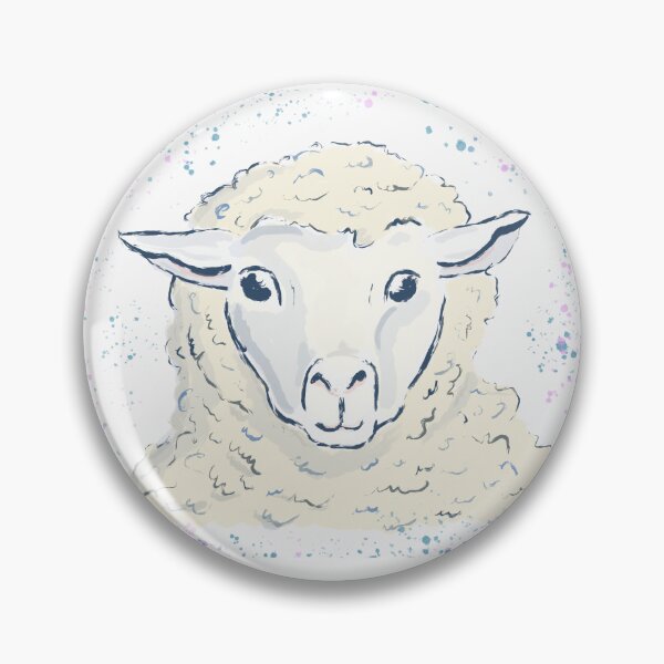 Item preview, sheep smiles! designed and sold by Keiko Siesta.
