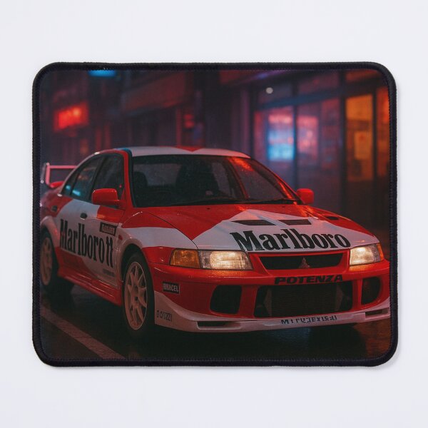Item preview, Marlboro Evo VI – Iconic Rally Livery Mitsubishi JDM Night Art designed and sold by leen12 Art Designs Prints.