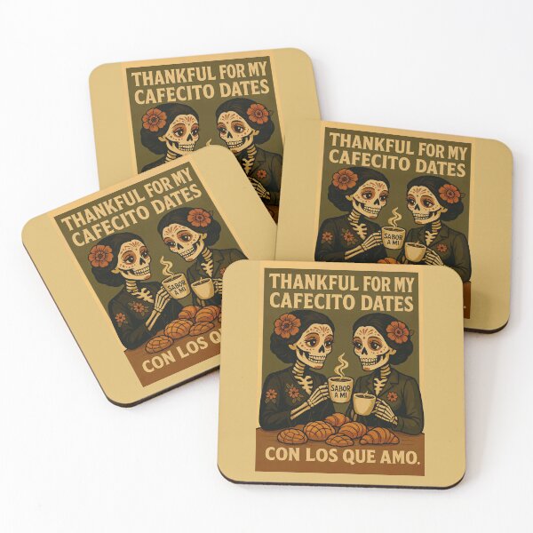 Item preview, Cafecito Dates designed and sold by GoldenSBeliever.