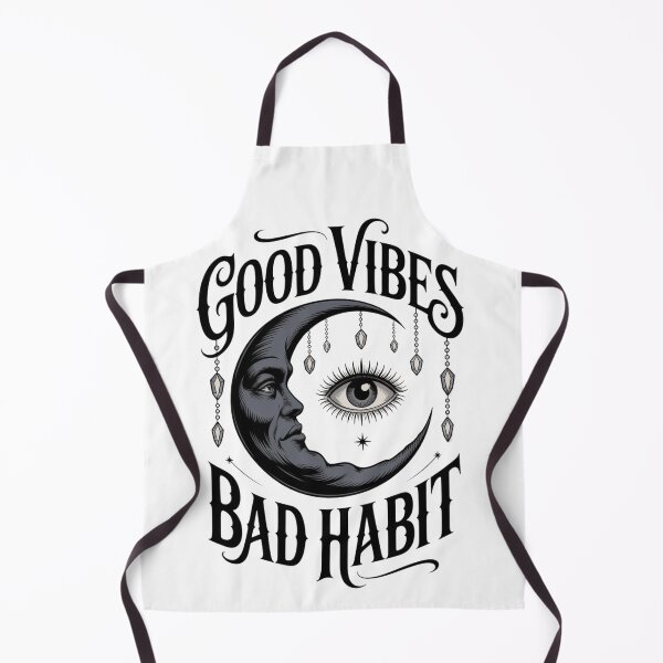 Item preview, Good Vibes Bad Habit - Magical Bohemian Soul designed and sold by FusiTink.