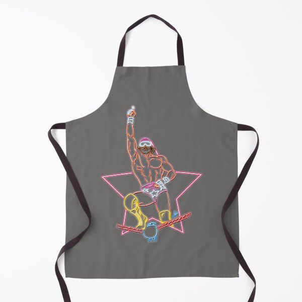 Item preview, MACHO-MAN-TOP-ROPE-NEON-T-SHIRT designed and sold by KieranMcGowa.