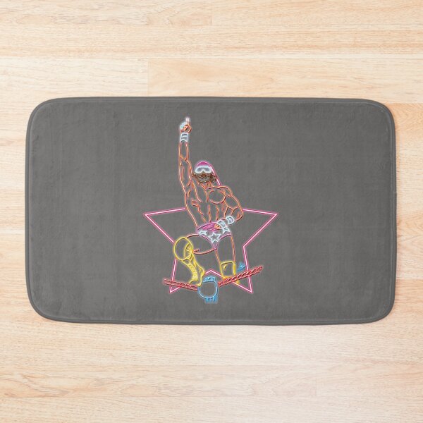 Item preview, MACHO-MAN-TOP-ROPE-NEON-T-SHIRT designed and sold by KieranMcGowa.