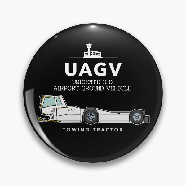 Item preview, UAGV Unidentified Airport Ground Vehicle Towing Tractor designed and sold by twHistory.