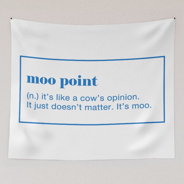 Item preview, Moo Point Definition.  designed and sold by CoCoArt-Ua.