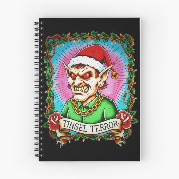 Item preview, Tinsel Terror Elf - Evil Santa Helper designed and sold by CoffinsArt.