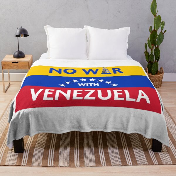 Item preview, No War with Venezuela - Venezuelan flag designed and sold by Thelittlelord.