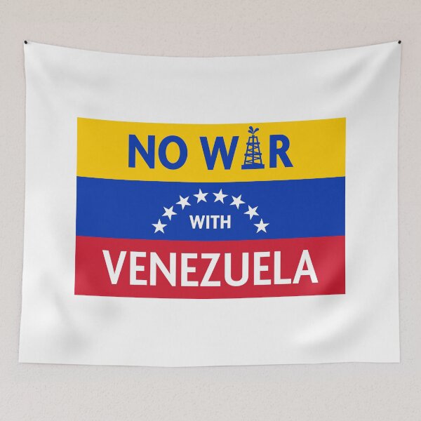 Item preview, No War with Venezuela - Venezuelan flag designed and sold by Thelittlelord.