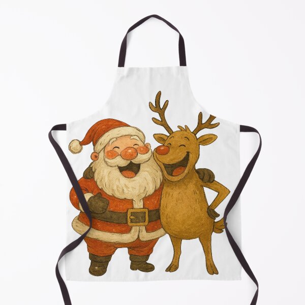 Item preview, Ho Ho Ho Santa and Reindeer Christmas designed and sold by Darlin8888.