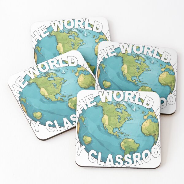 Item preview, The World is My Classroom | Homeschool  designed and sold by SkunkFish.